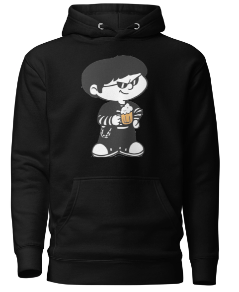 Hoodie Calavera Punk